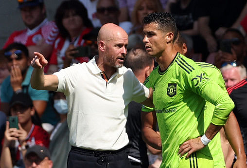 Ten Hag brushes aside Ronaldo criticism on ambition